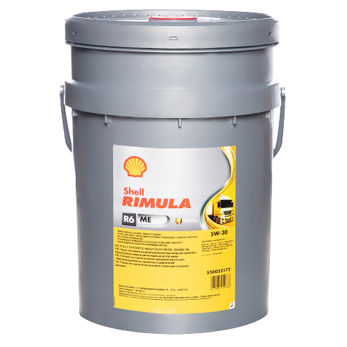 Моторное масло SHELL 5W30 RIMULA R6 ME, 20л